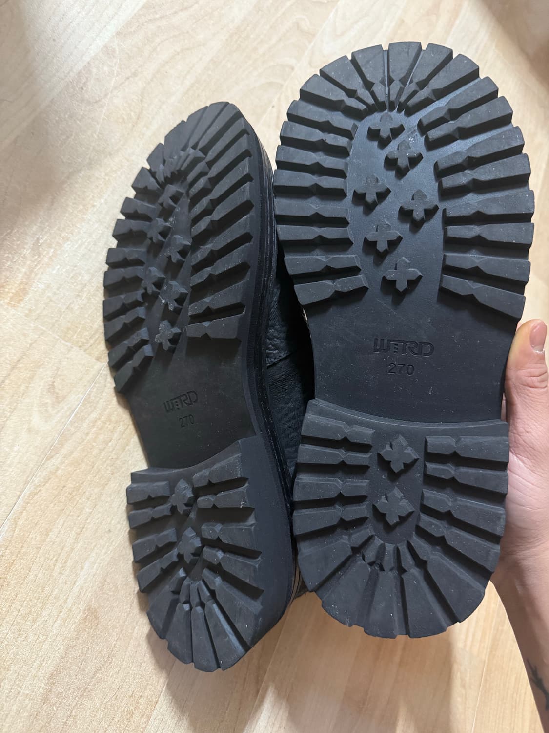 위더로드 타이탄 홀스레더 8홀 마운틴 워커 270 상품이미지2