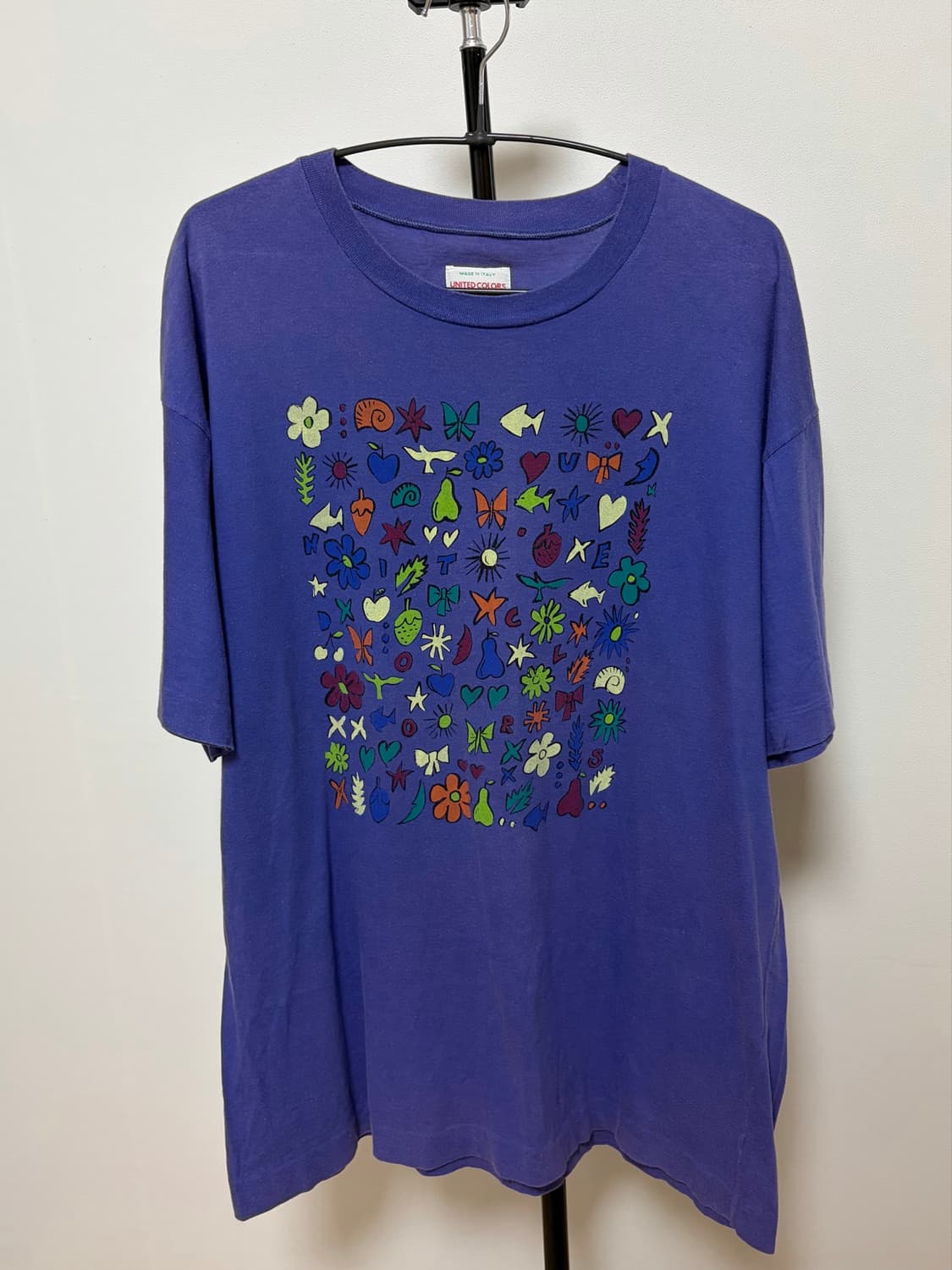 Benetton 퍼플 반팔 상품이미지1