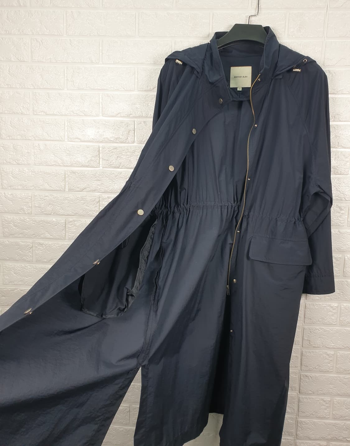 [55]보니알렉스 후드 트렌치 코트 상품이미지5