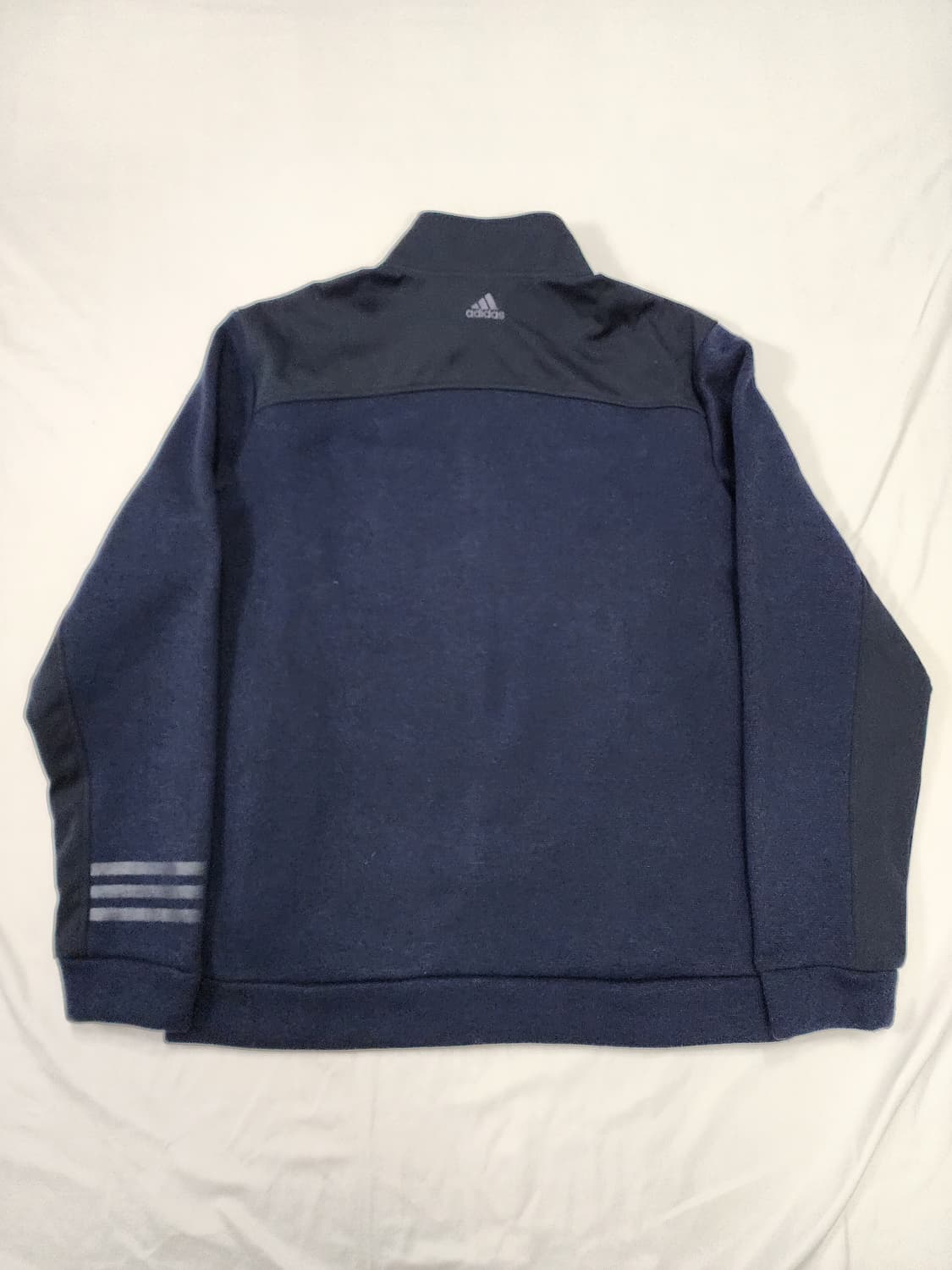 아디다스 골프 플리스 네이비 집업 자켓 상품이미지2