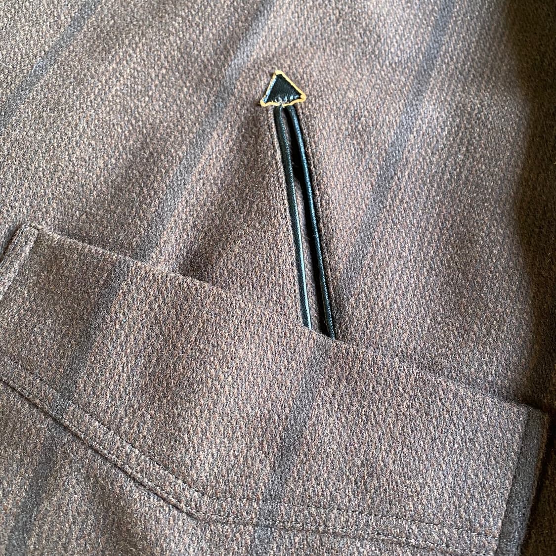 the letters Western Chesterfield Coat 상품이미지4