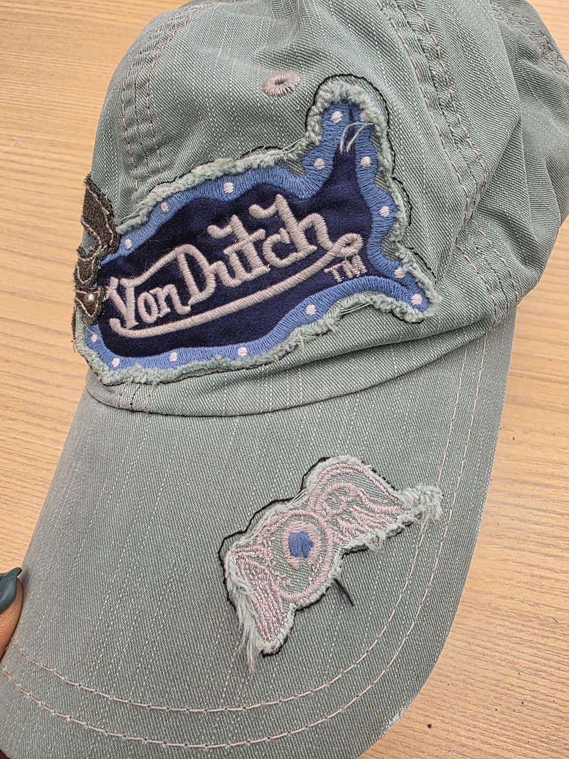 본터치 y2k 빈티지 볼캡 상품이미지2