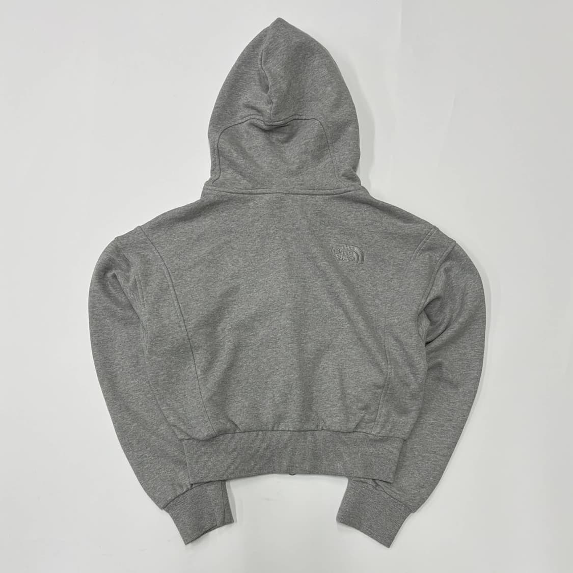 *택채새상품 노스페이스 신형 화이트라벨 세미크롭 걸즈 후드집업 희귀져지( 상품이미지3