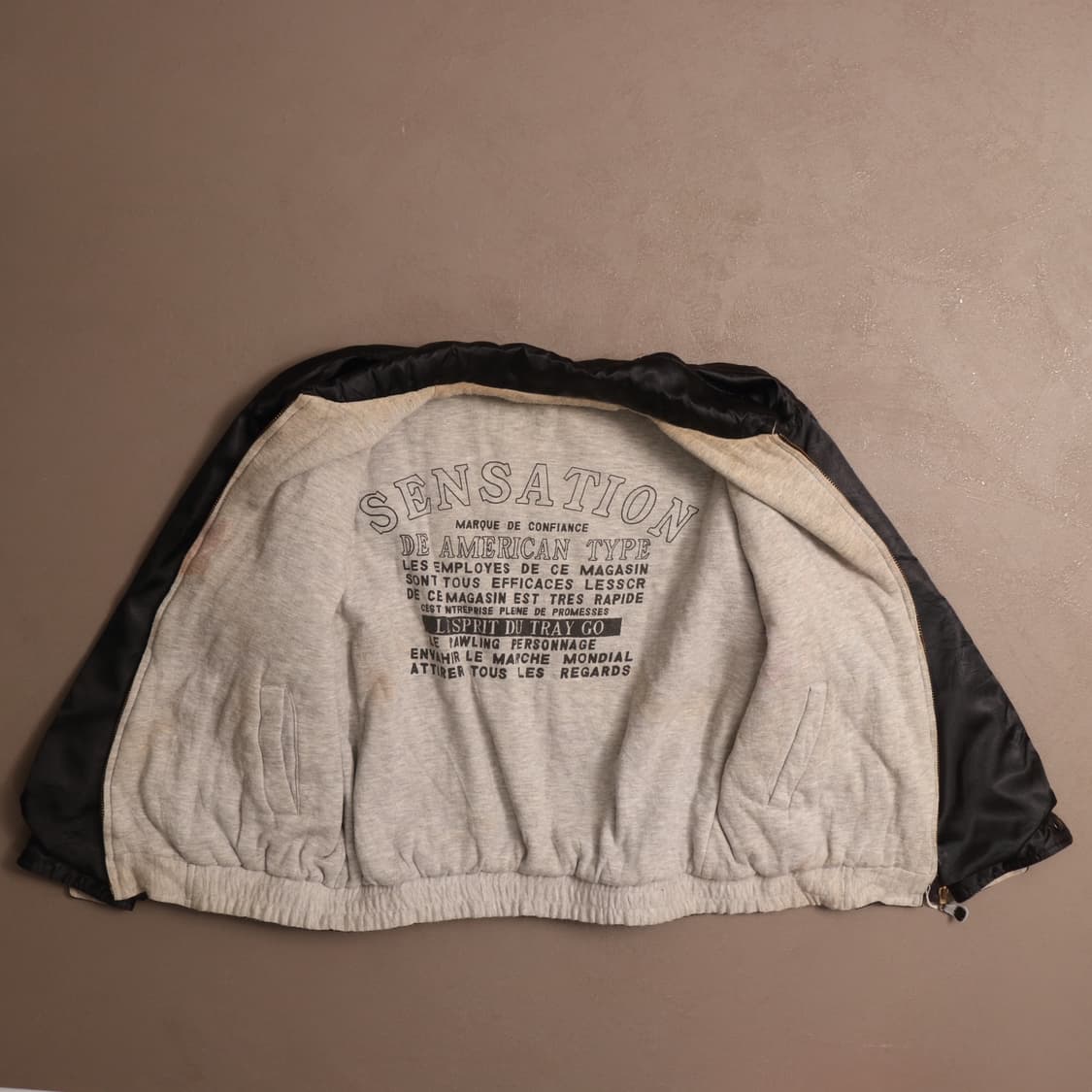 90's 일본빈티지 나일론 봄버자켓 A1517 상품이미지5