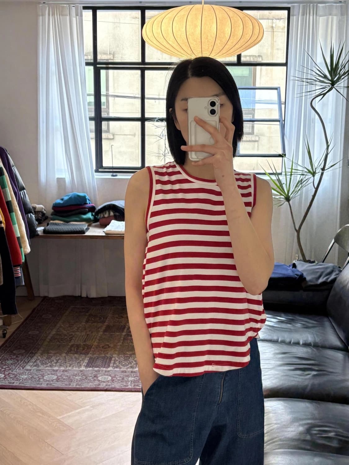 꼼데가르송 슬리브리스 탑 상품이미지4