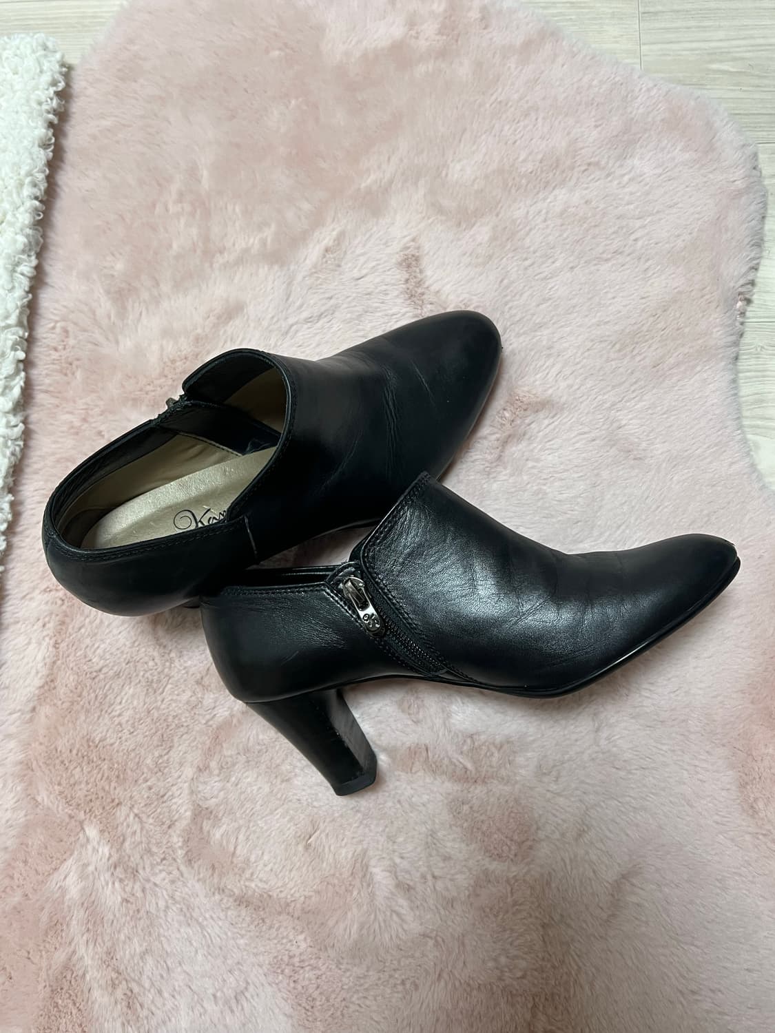 일본빈티지 갸루 레더 앵클부츠 오네갸루 y2k 공겜여주 상품이미지2