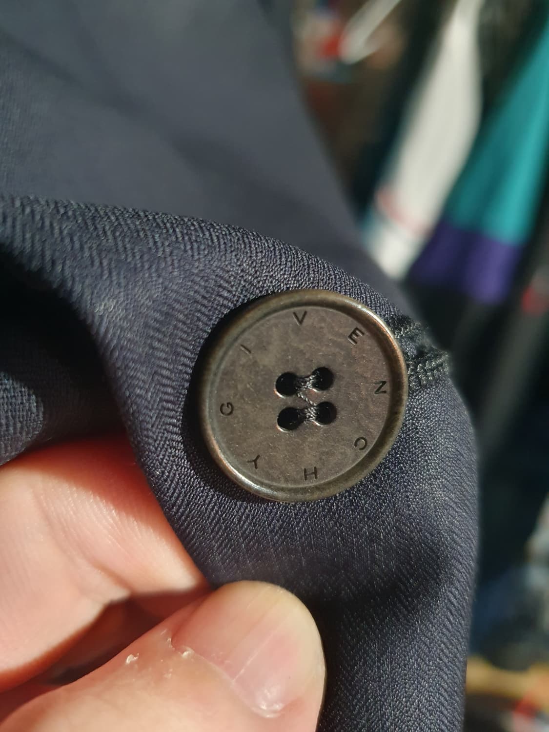 무배 지방시 남성 네이비 블레이저 100사이즈 추천합니다 2200309 상품이미지8