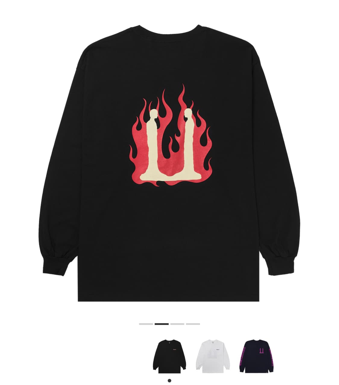 지드래곤 GD 위버멘쉬 md 롱슬리브 블랙 화이트 일괄판매 상품이미지1