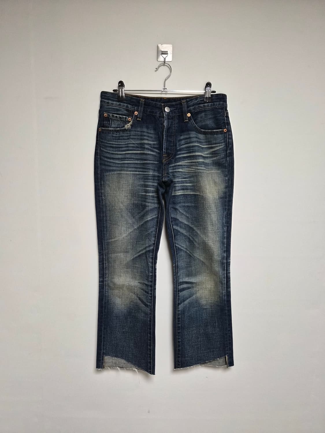 리바이스Levis 501 Korea 스트레이트진 Free사이즈 P-200 상품이미지1