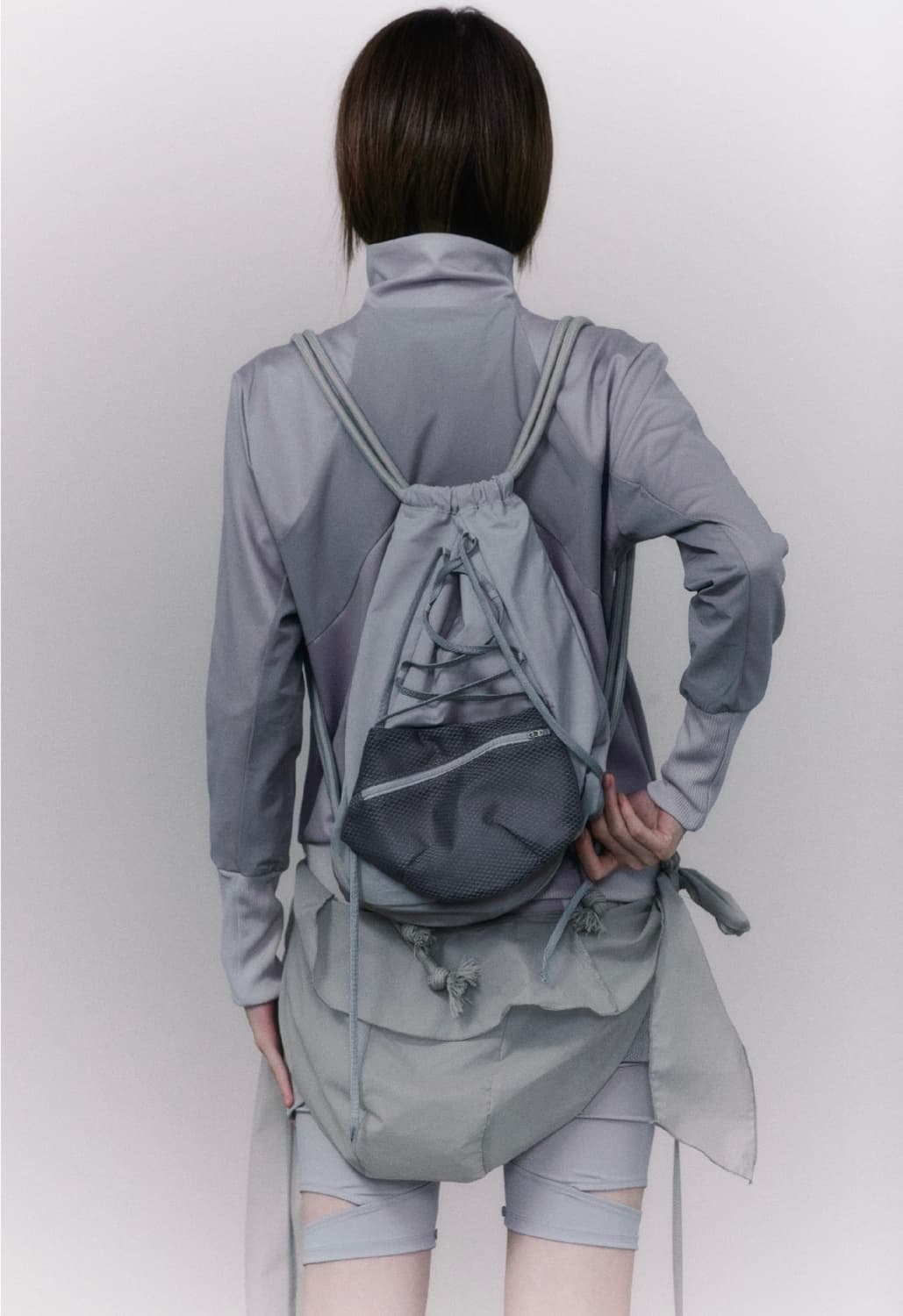 오호스 Ojos 디테처블 포켓 짐색 그레이 상품이미지3