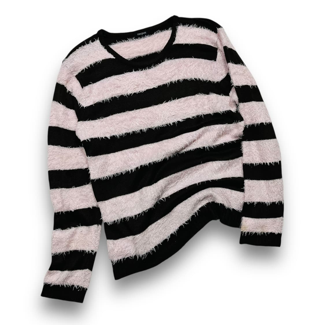 FINALBASIC punk striped mohair knitwear 상품이미지1