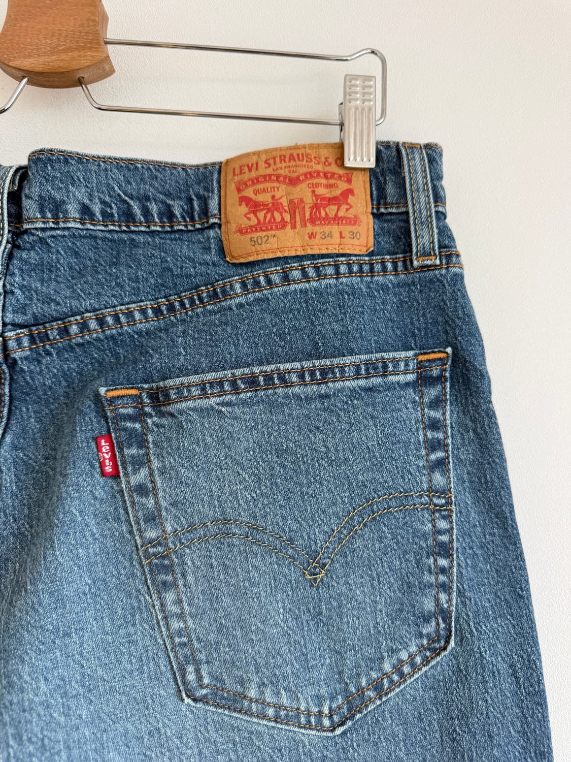 리바이스(Levi's) 502 데님 팬츠 상품이미지5