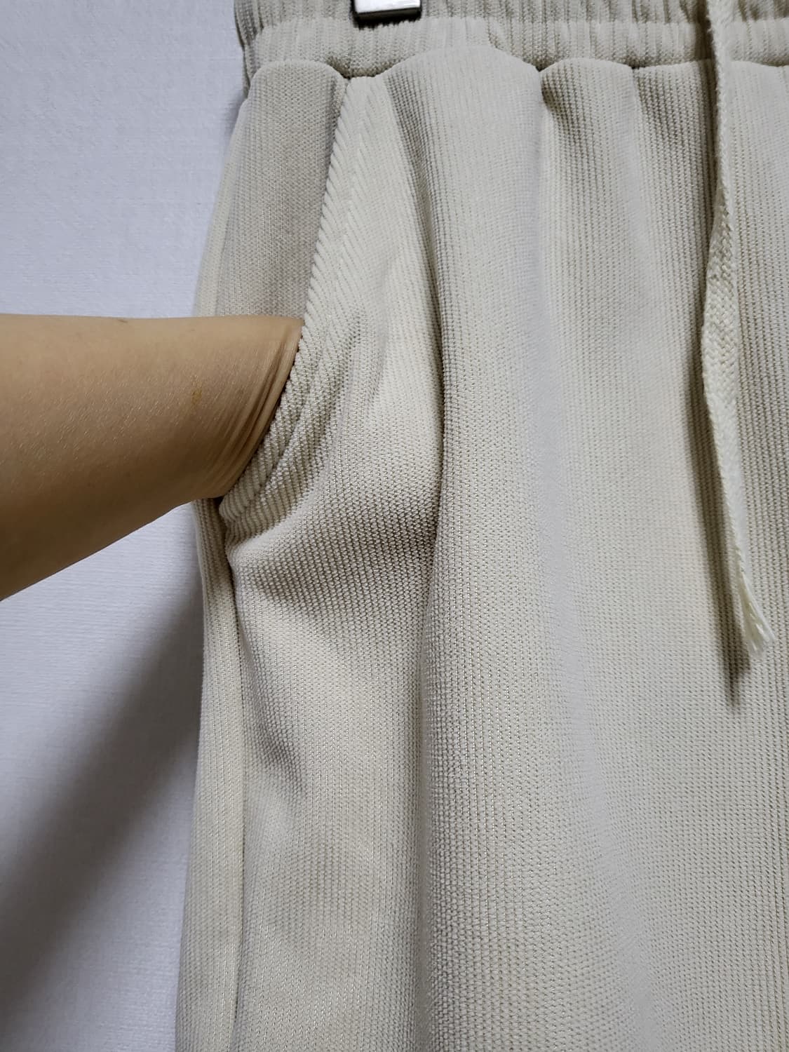 엄청 따뜻한 emt 밴딩 시보리 카고 팬츠free 상품이미지3