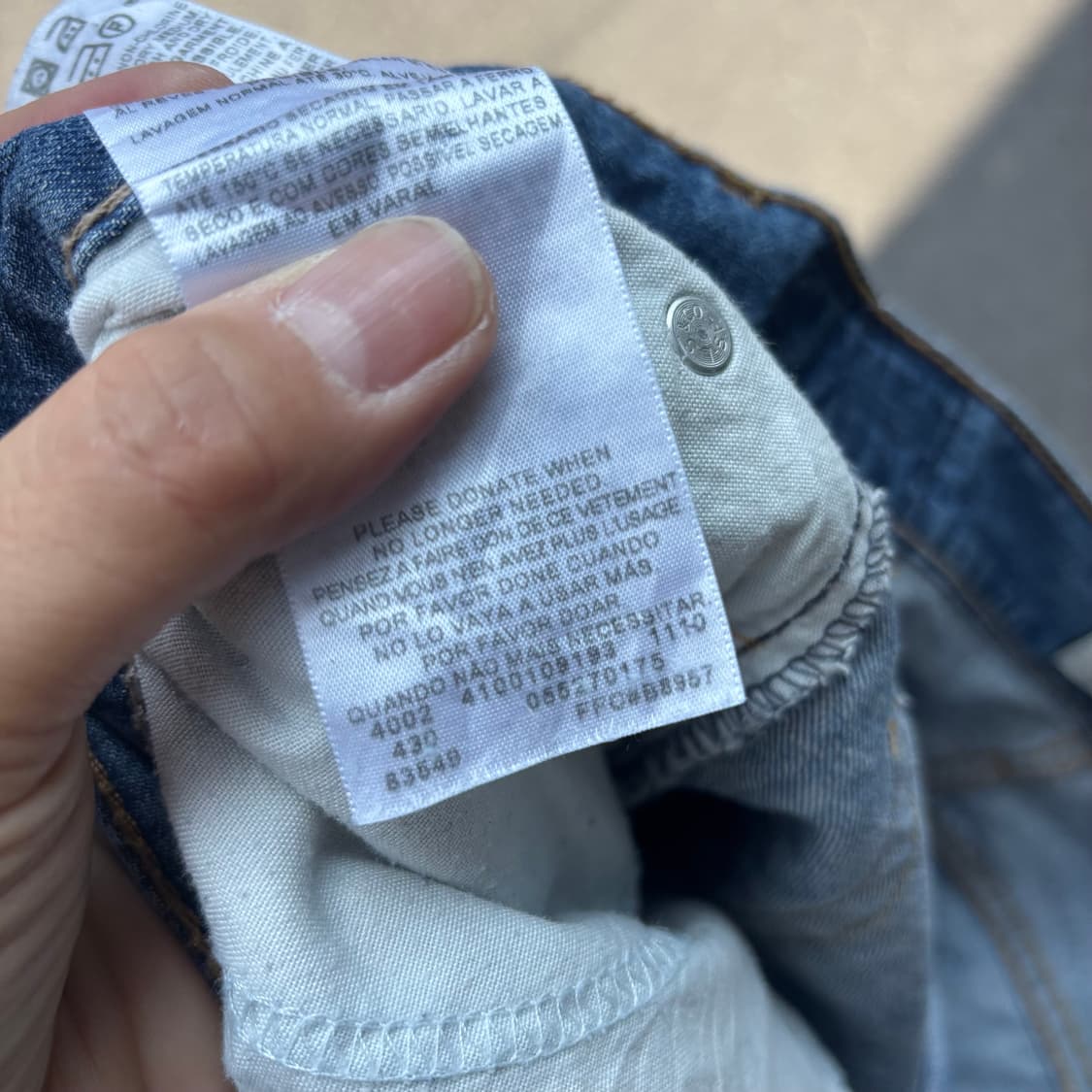 올드 리바이스 527 부츠컷 상품이미지10
