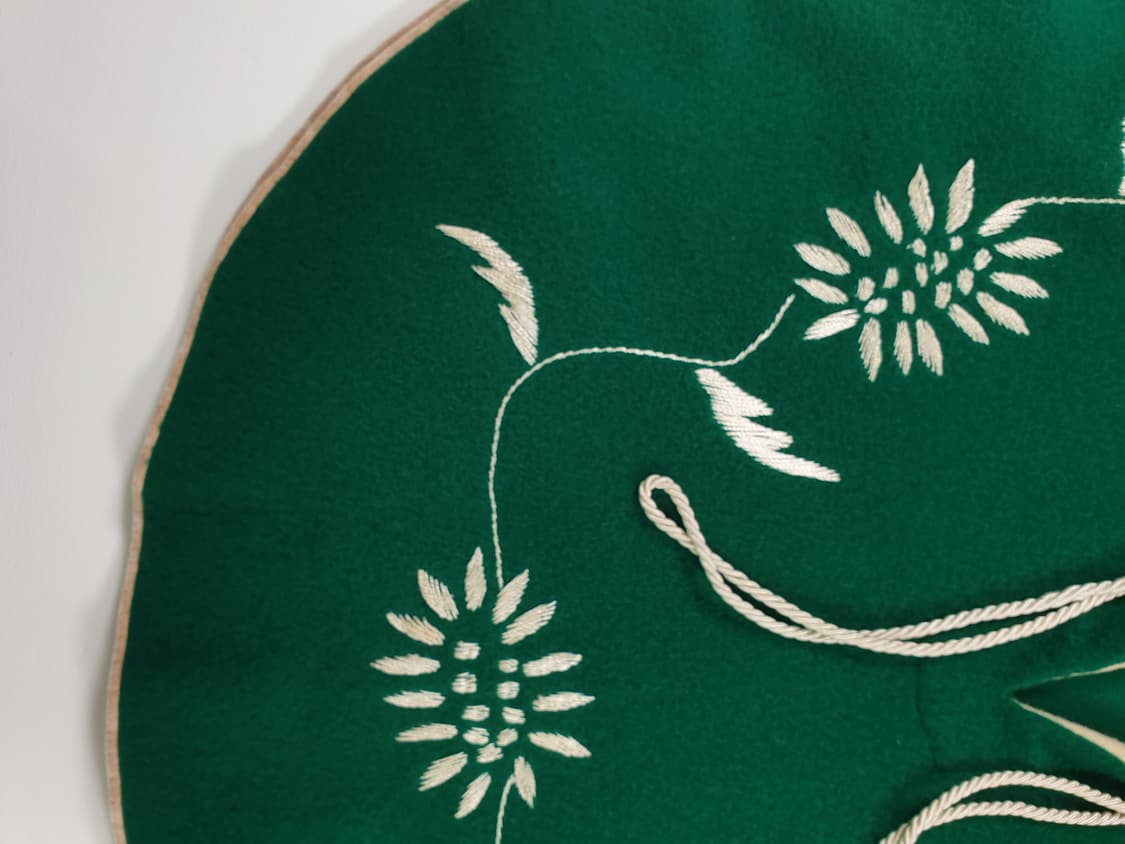 빈티지 플라워 자수 케이프 상품이미지3