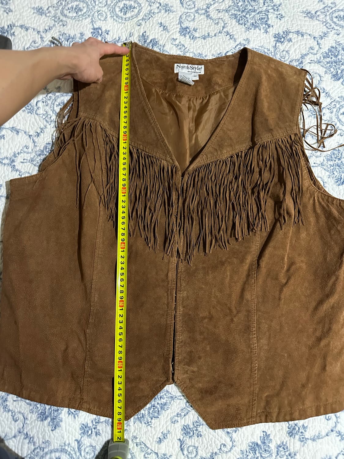 빈티지 가죽 베스트  상품이미지4