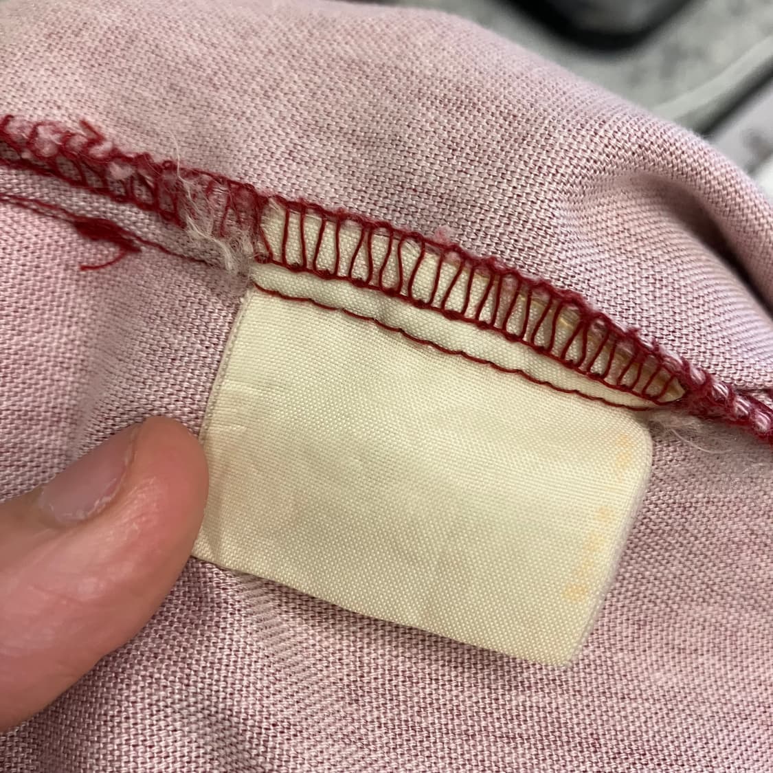 N75 리복 빈티지 워싱셔츠 상품이미지4