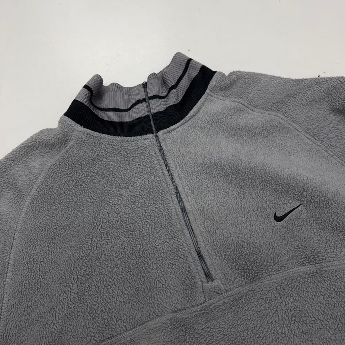 나이키 00s 스우시 플리스 올드스쿨 아노락 자켓 상품이미지3