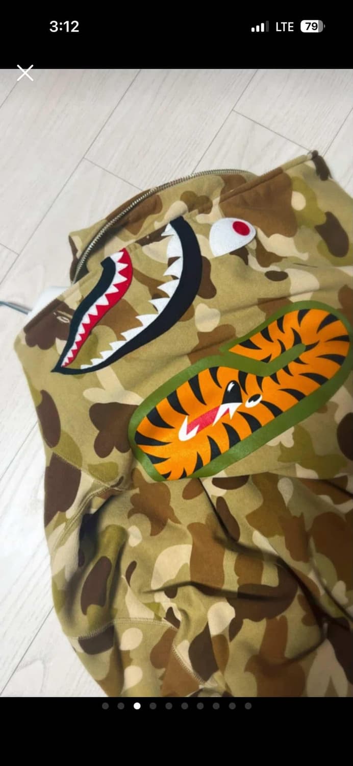 베이프 후드집업 상품이미지2