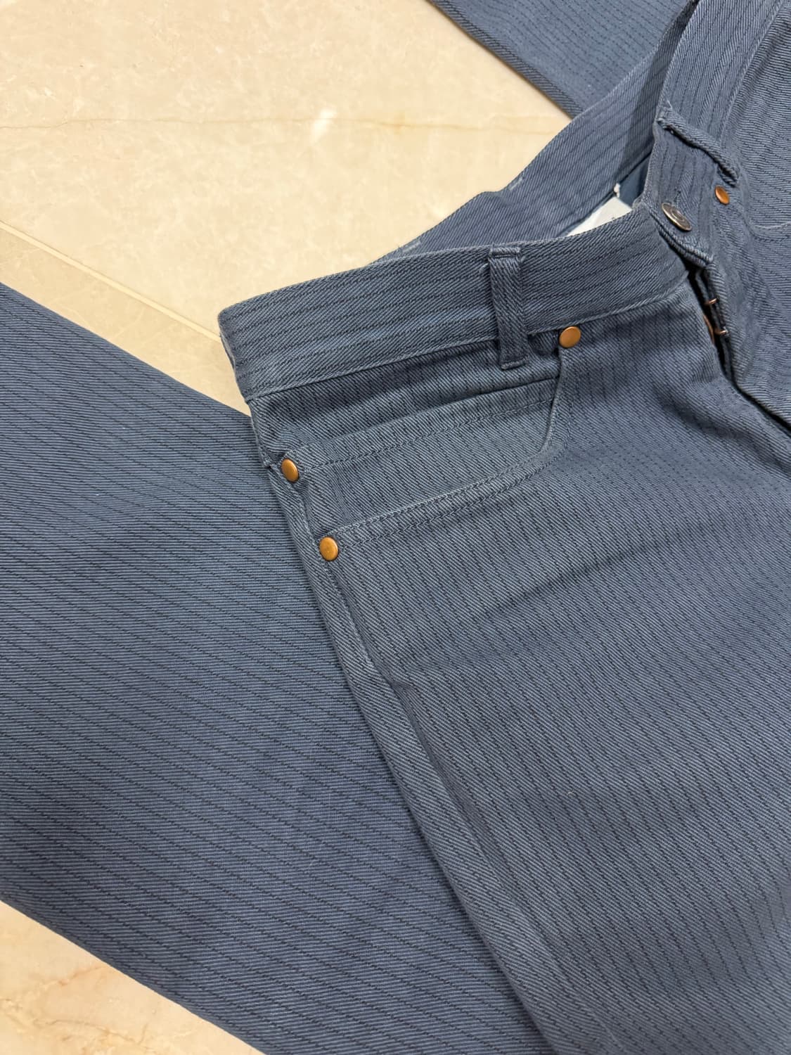 마르지엘라 스트라이프 데님팬츠 44 상품이미지5