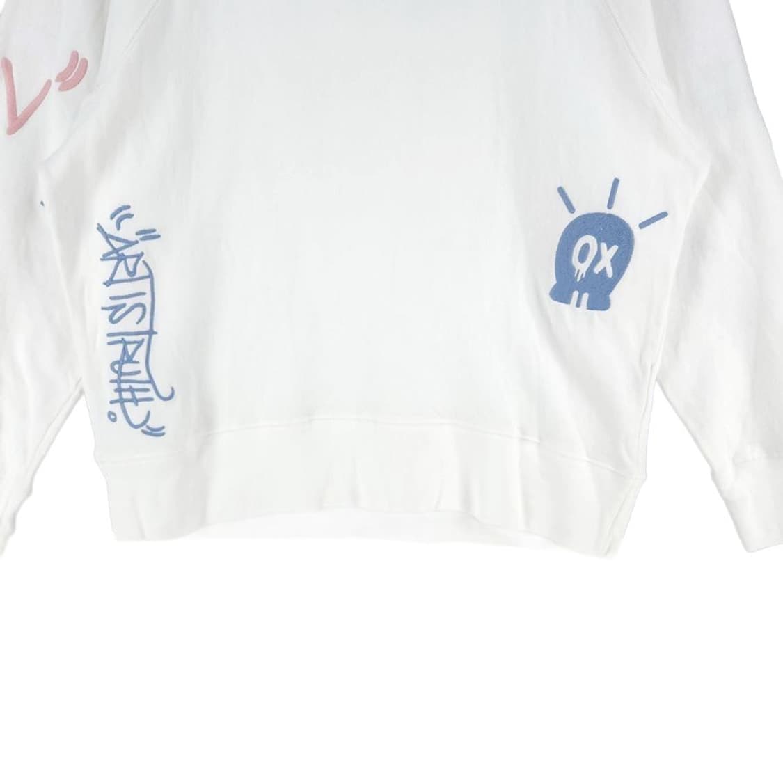 [여XS]쟈딕앤볼테르 자수 오버핏 맨투맨[Y5C-167] 상품이미지3