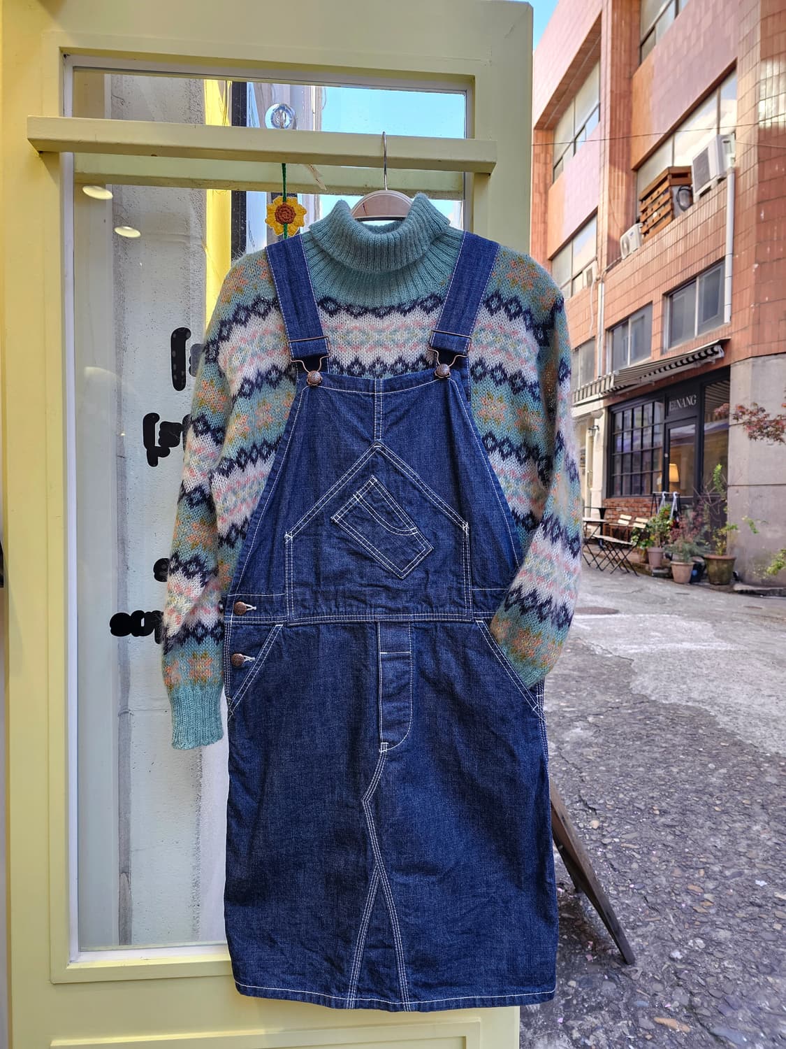 BeamsBoy 오버롤 청치마 상품이미지2