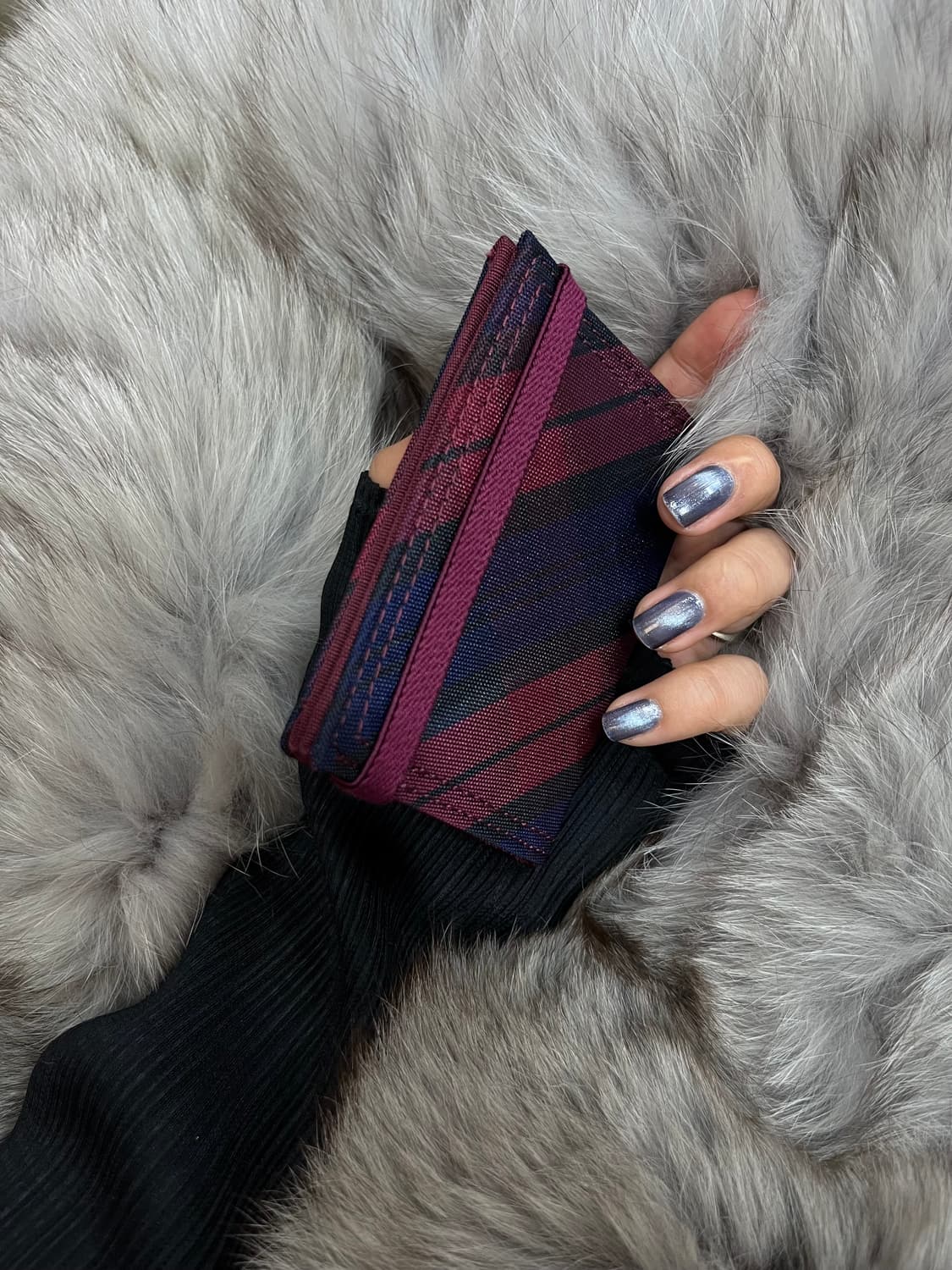 포터 타탄체크 스트랩 카드지갑 상품이미지10