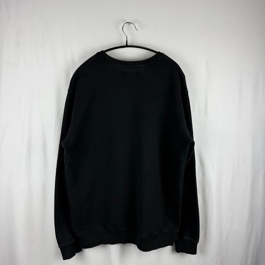 (무료배송)XL) 타미힐피거 스몰로고 맨투맨 블랙 상품이미지6