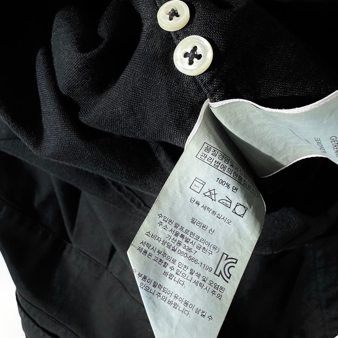 폴로 랄프로렌 셔츠 블랙 상품이미지6