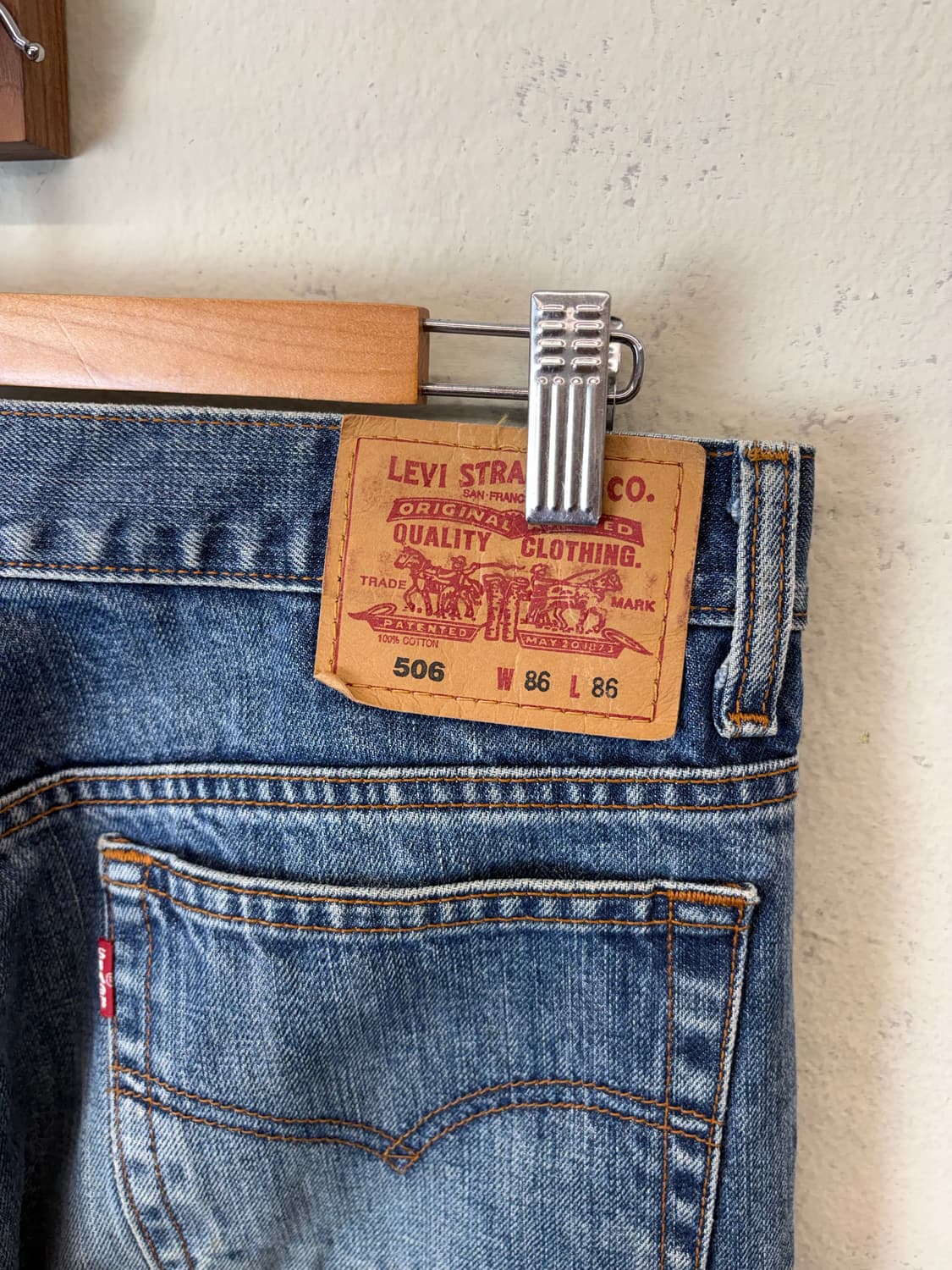 리바이스 506 빈티지 데님팬츠 상품이미지6