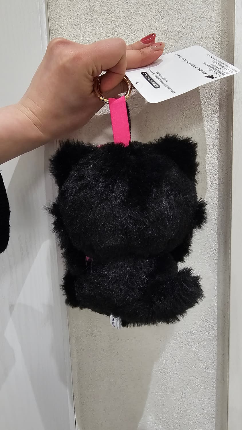 산리오 헬로 키티 파인 페이스 캣 블랙키링 상품이미지2