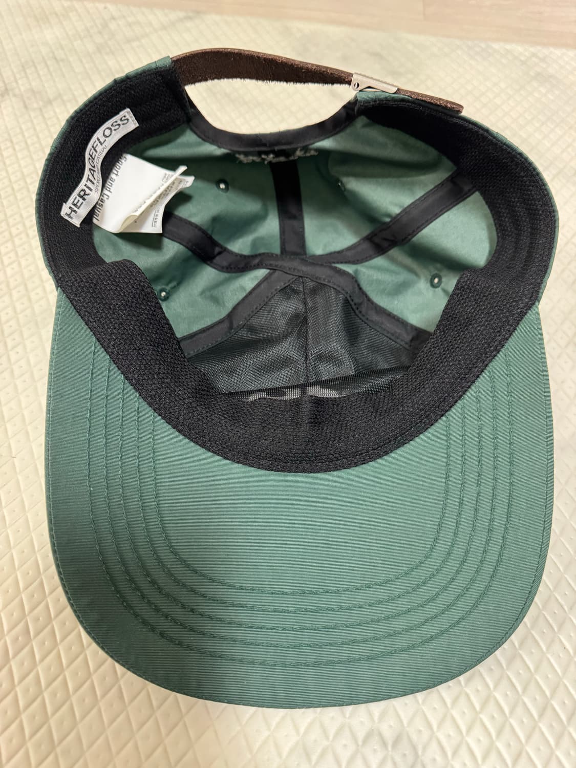 헤리티지플로스 워터프루프 나일론 BB 캡 그린 상품이미지2