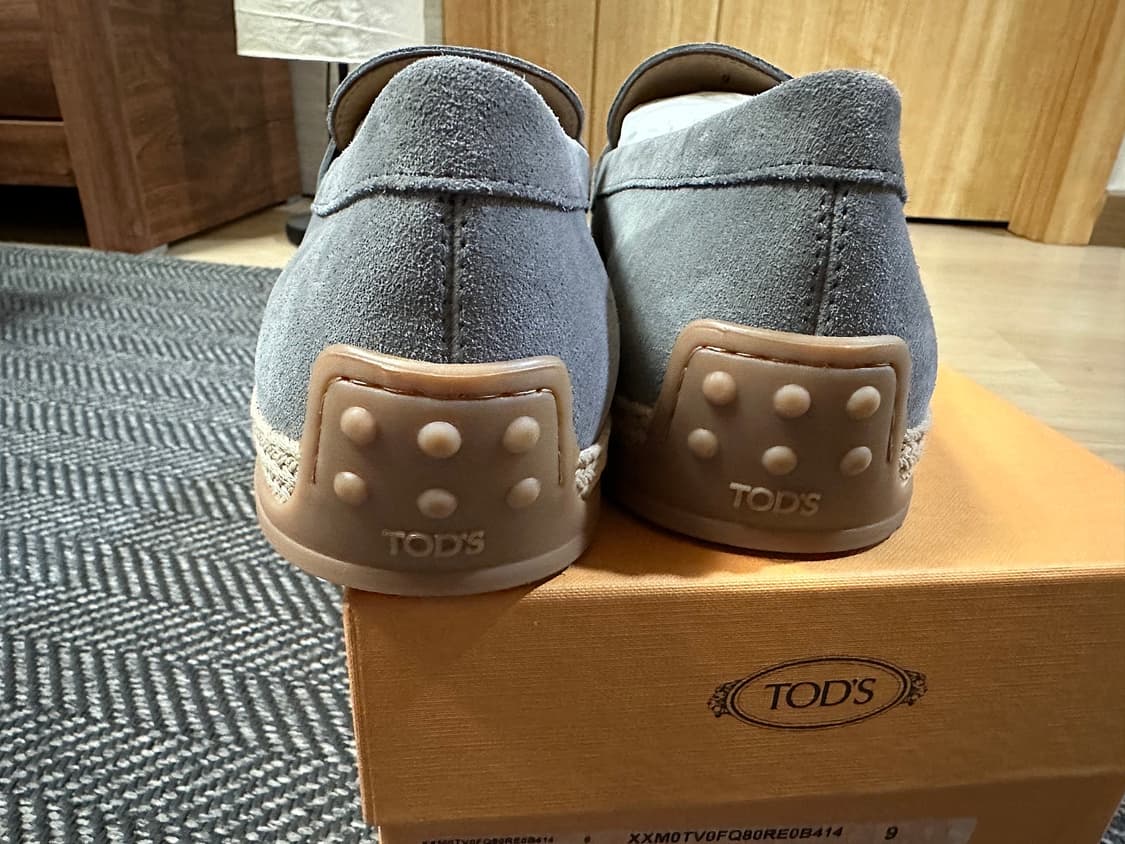 토즈 TODS / 스웨이드 로퍼 UK 9 사이즈(한국사이즈 280) 상품이미지5