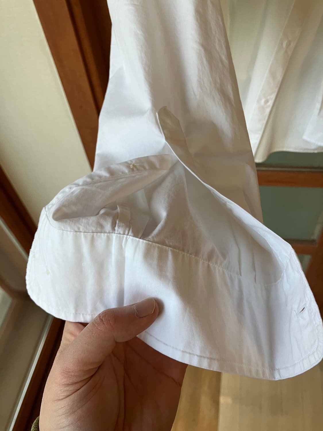 유니클로 C 브로드클로스 오버사이즈 셔츠 XL 상품이미지5