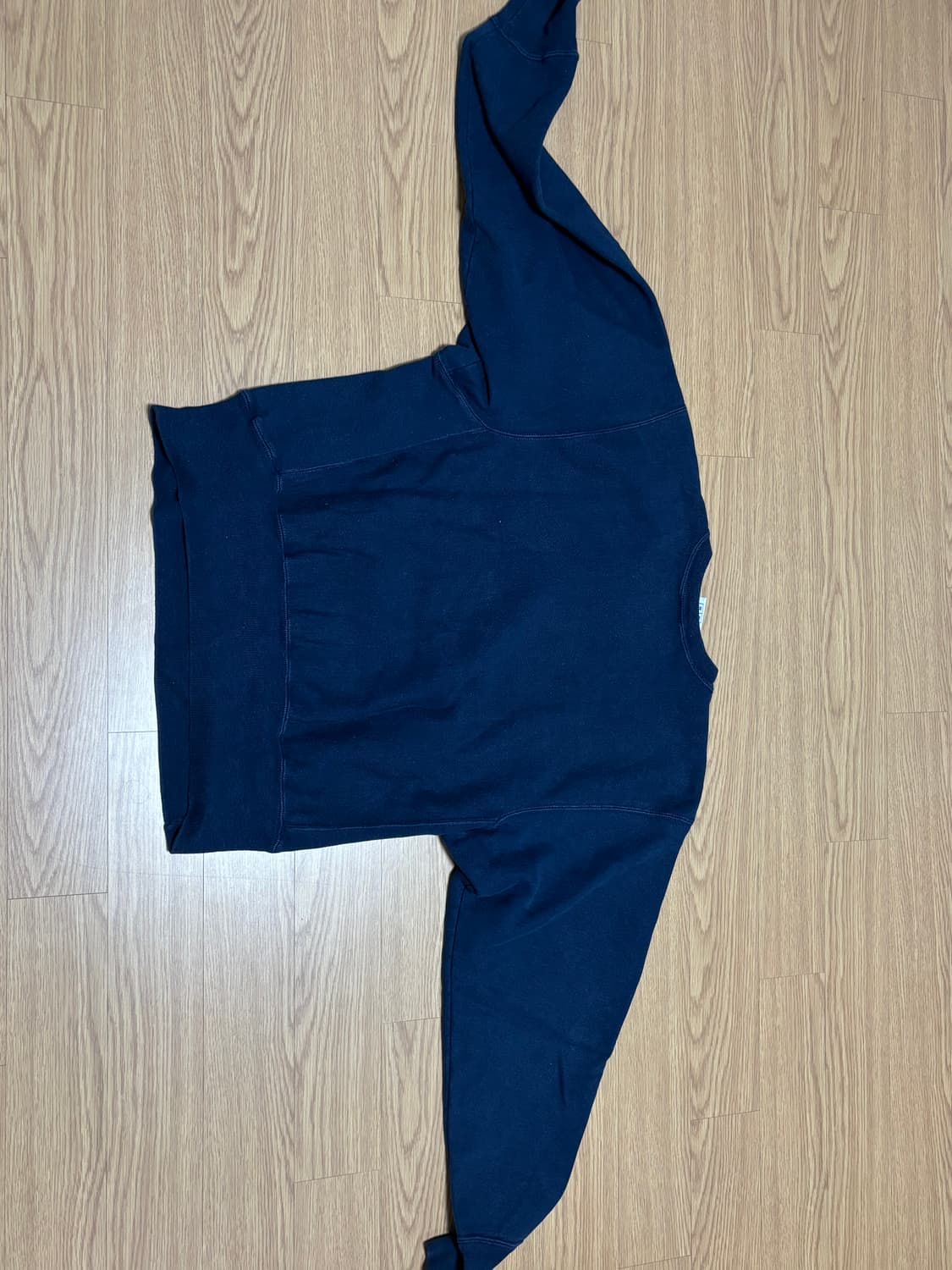 00's 챔피온 리버스위브 맨투맨 스웻셔츠 네이비 M 상품이미지6