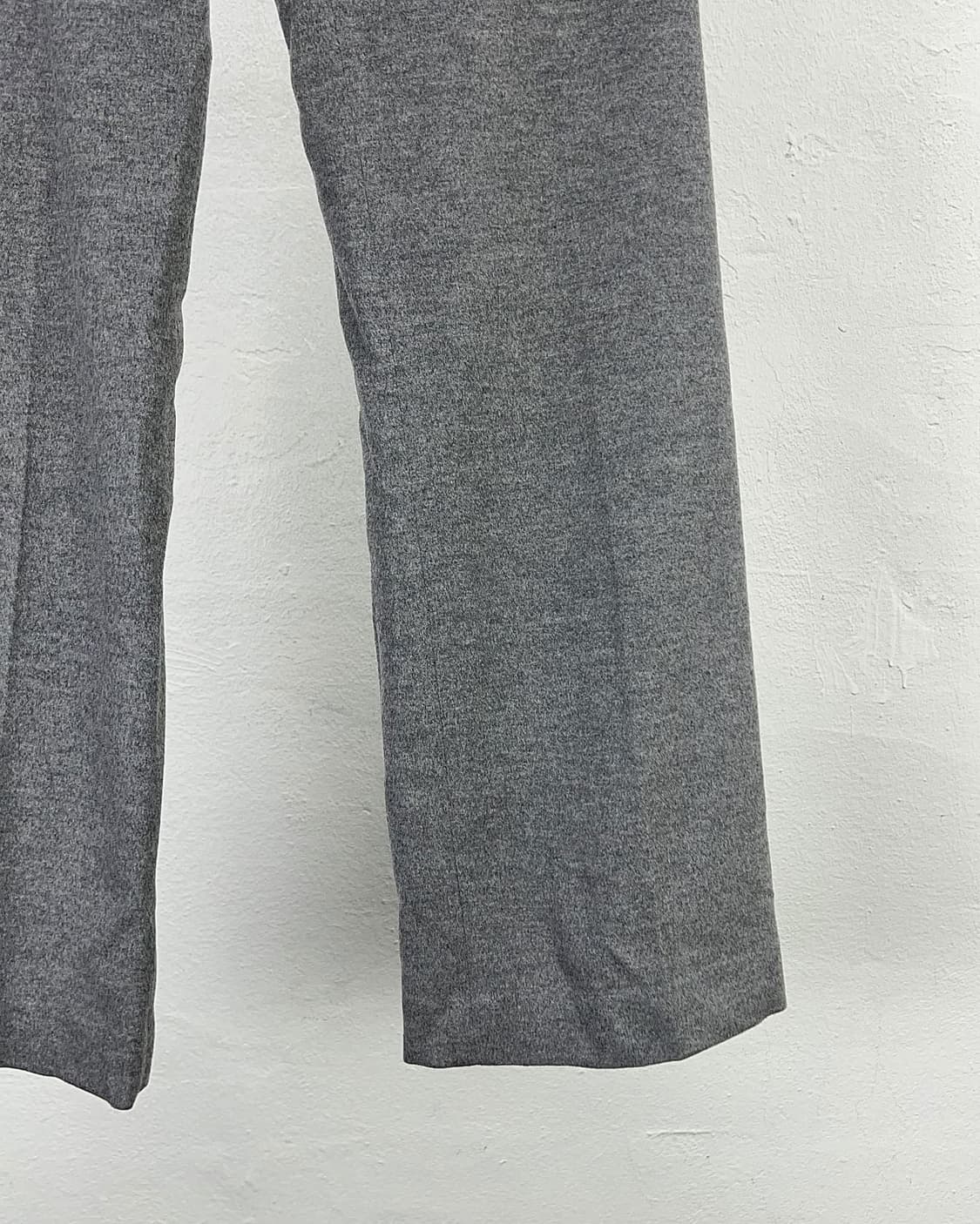 겐조 라이트 그레이 라나 울 스트레이트 부츠컷 팬츠 상품이미지5