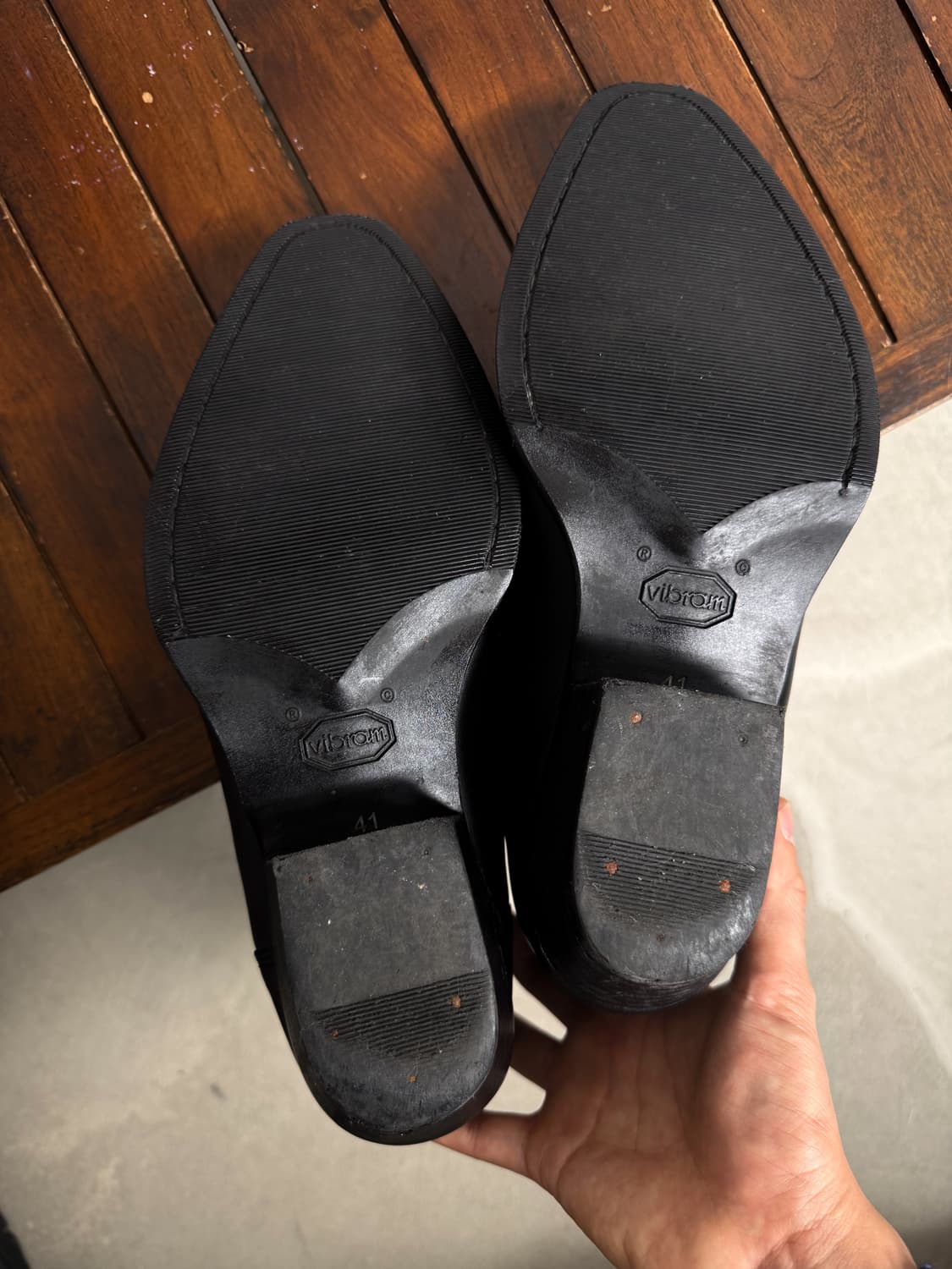 OUR LEGACY LEATHER CUBAN BOOTS 상품이미지7