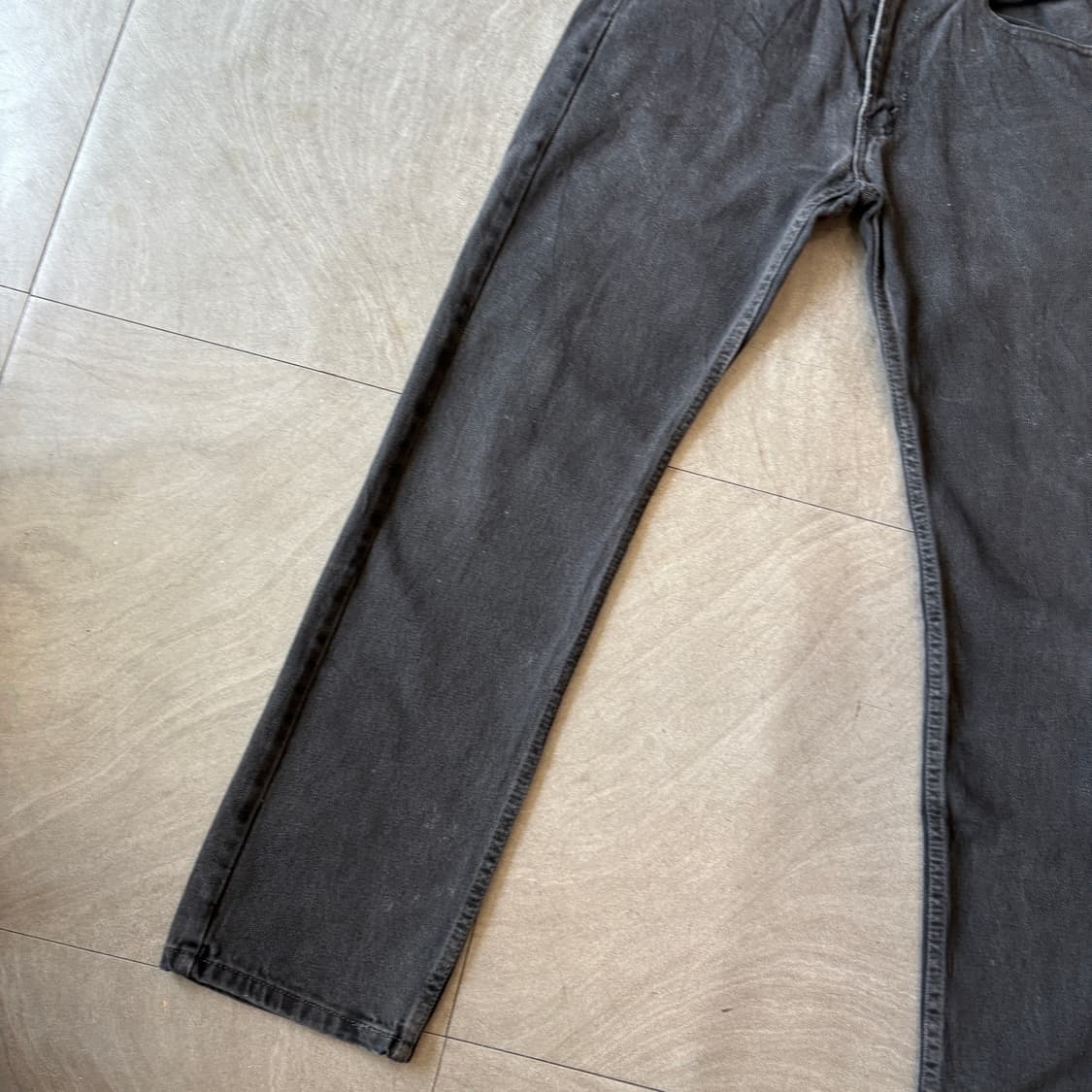 리바이스 정품 505 데님 블랙 팬츠 바지 상품이미지3
