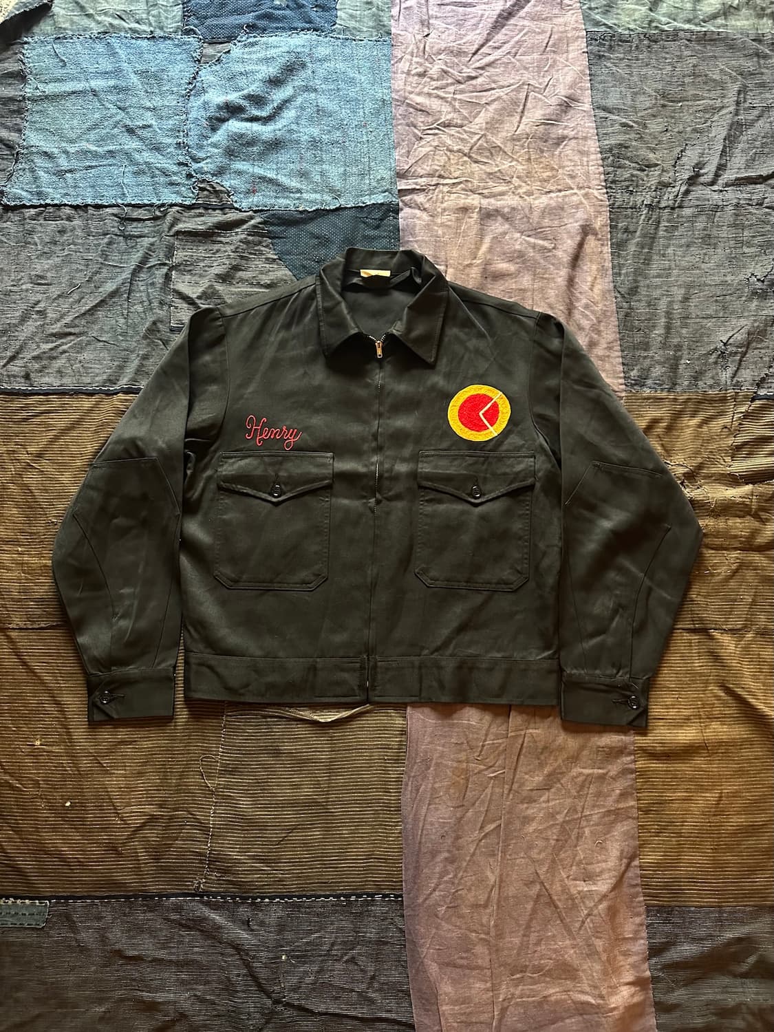 60s Vintage Mechanic Work Jacket 상품이미지1