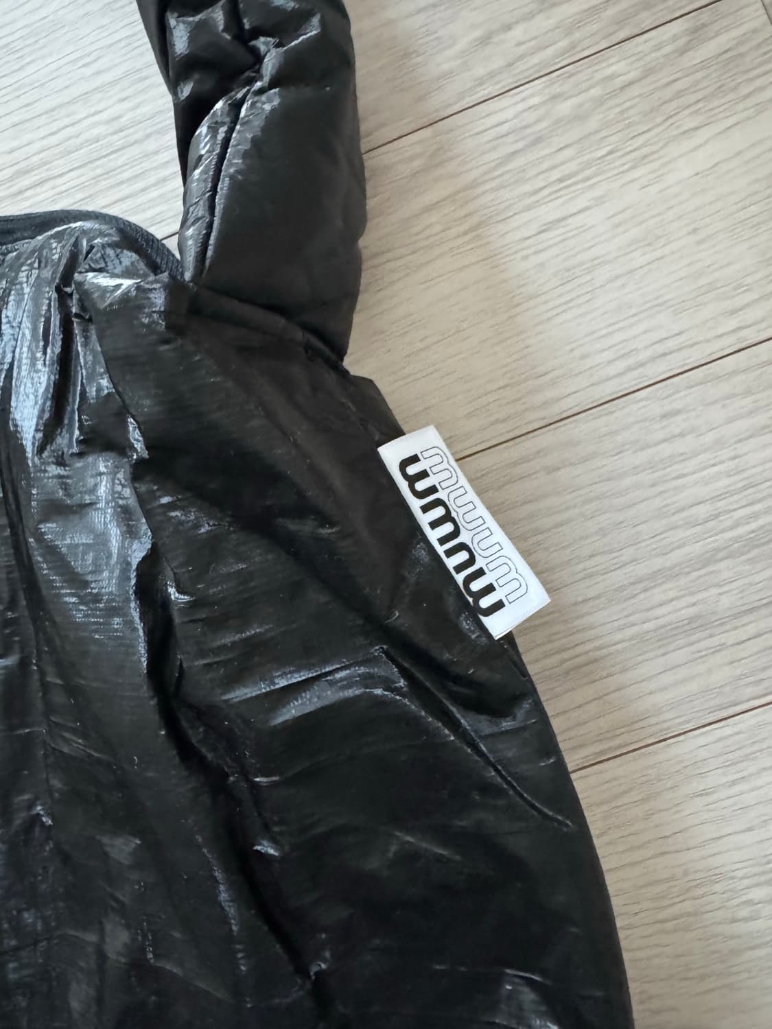 무음 퍼프업 빅백 (블랙) 상품이미지3