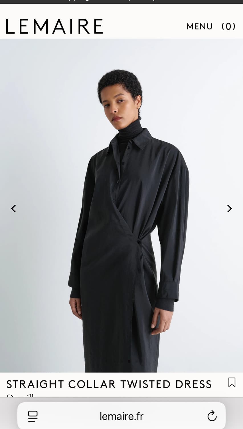 르메르 드라이실크드레스 상품이미지2