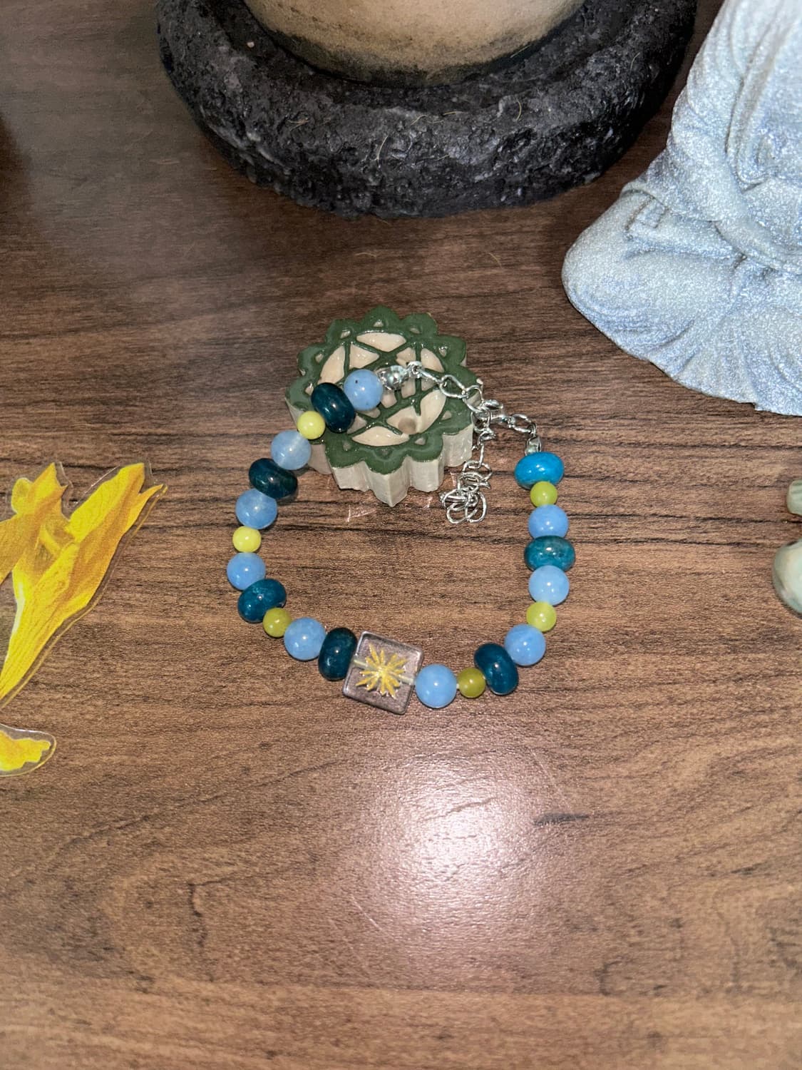 [핸드메이드] • 팔찌 • 파랗던 레몬즙 상품이미지5