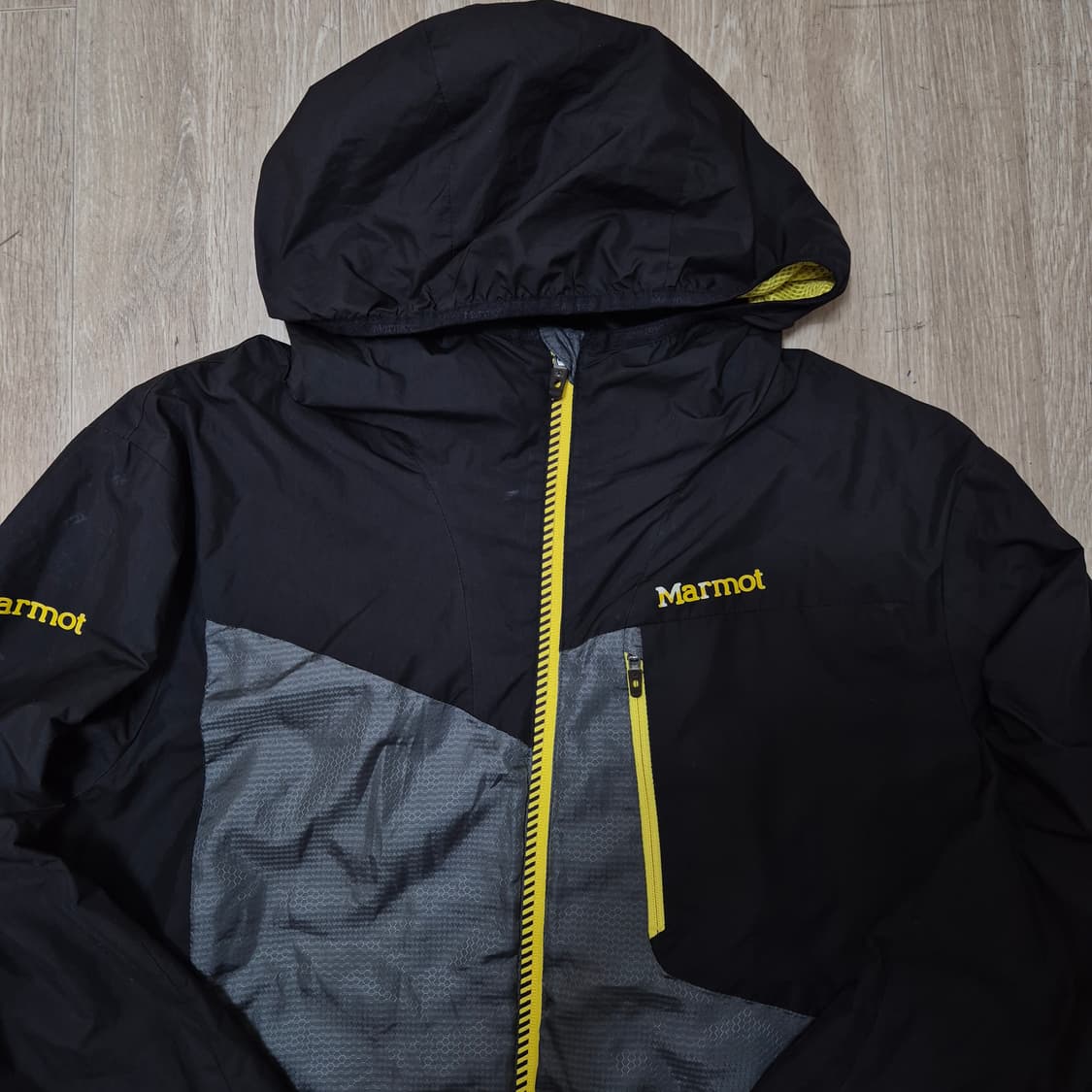 마모트 아메리칸 마운틴 수트 후드 바람막이 자켓 L(100) 상품이미지2