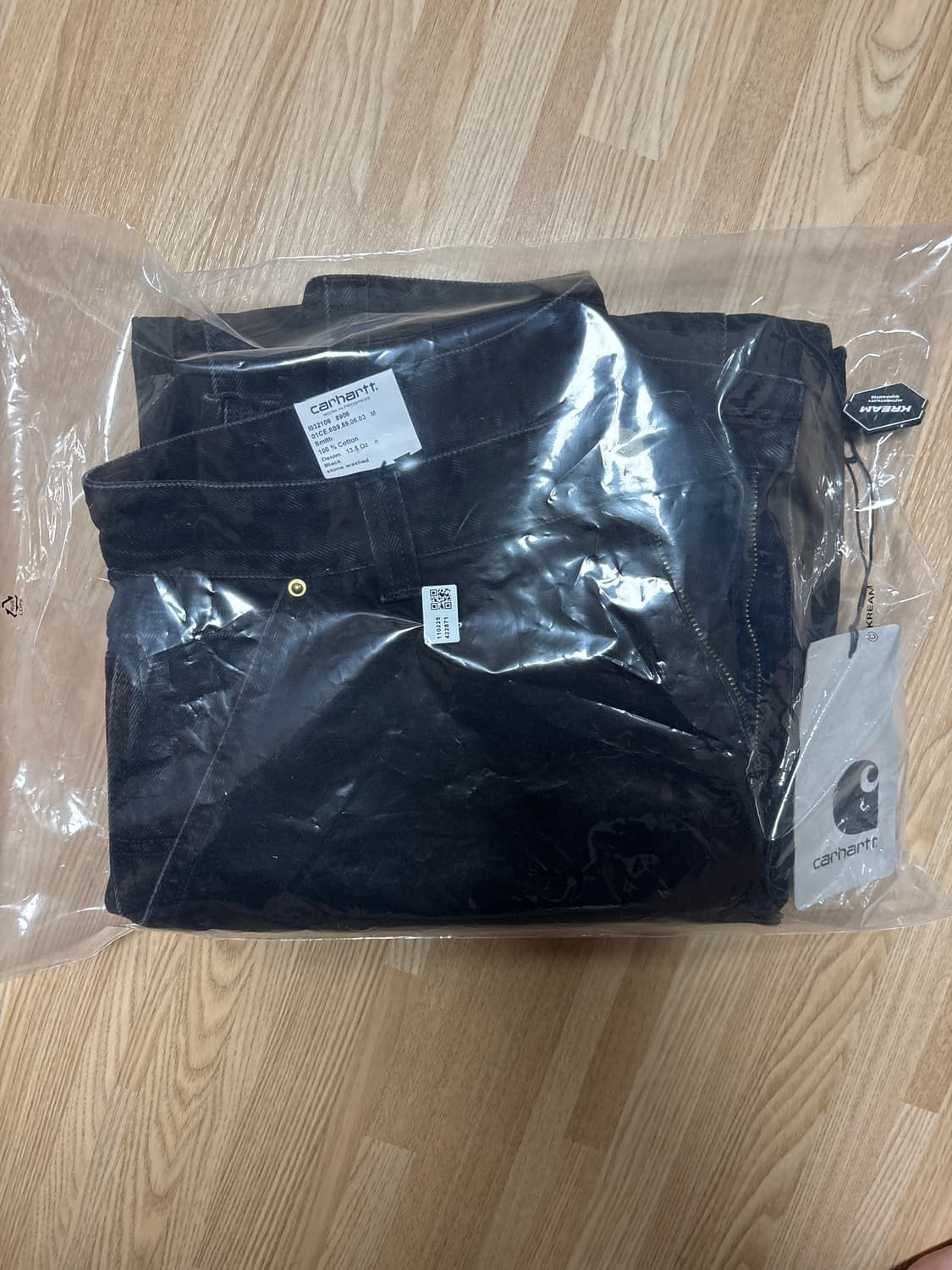 칼하트윕 내쉬 더블니 블랙 M 상품이미지2