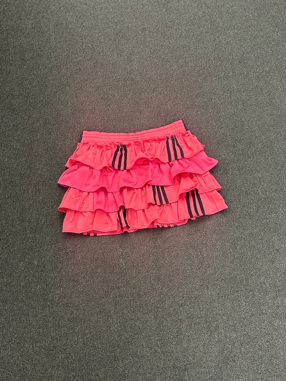 85)Adidas vintage 스포티 캉캉 핑크 스커트 상품이미지6