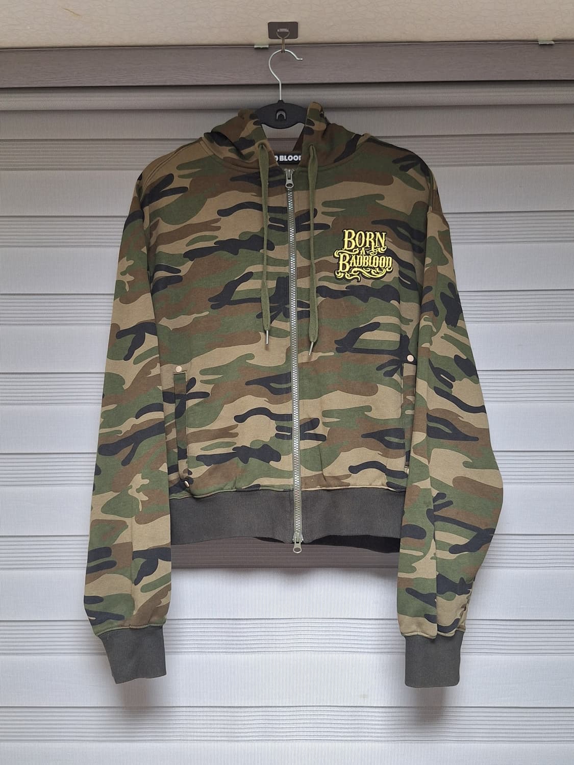 단종 배드블러드 희귀 밀리터리 카모 후드집업 상품이미지2