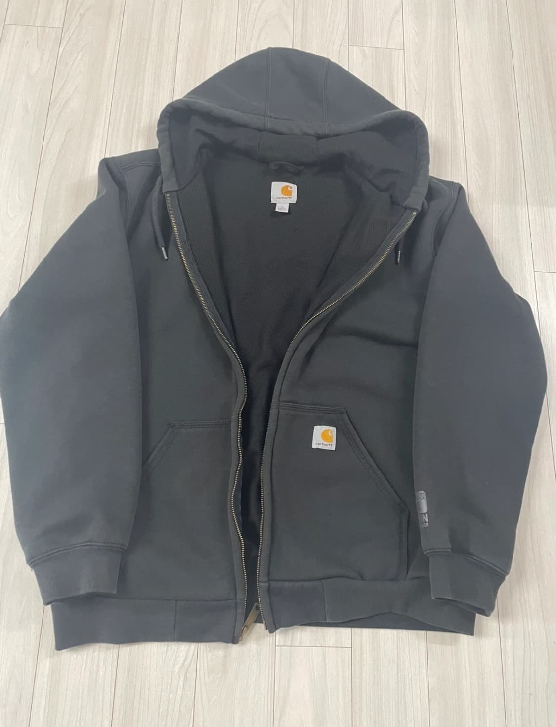 칼하트 wip 후드집업 블랙 m 상품이미지1