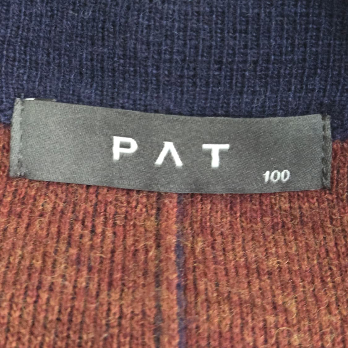 PAT 울 혼방 노카라 코트 상품이미지4