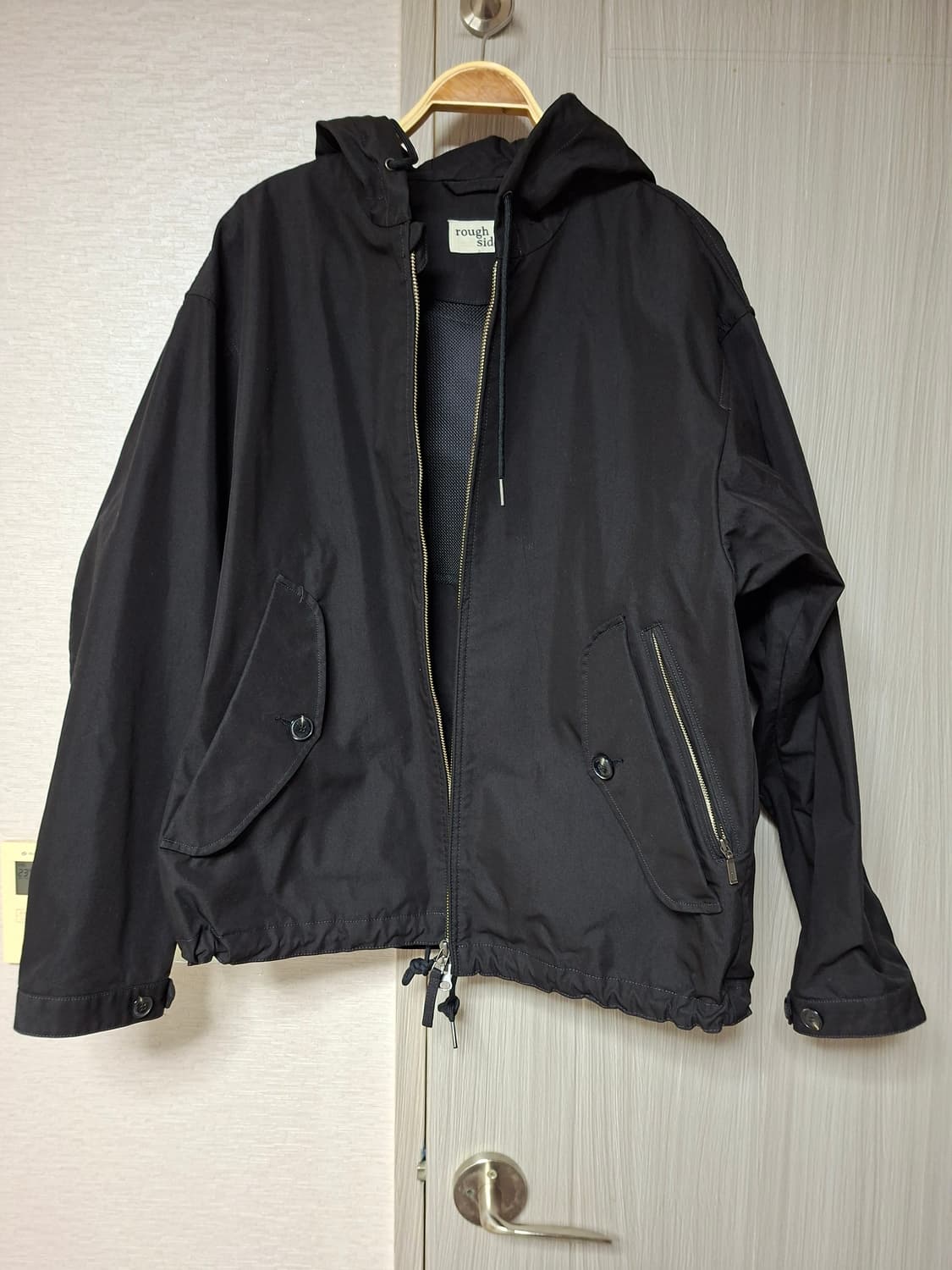 러프사이드 힐파카 1사이즈 블랙 상품이미지1