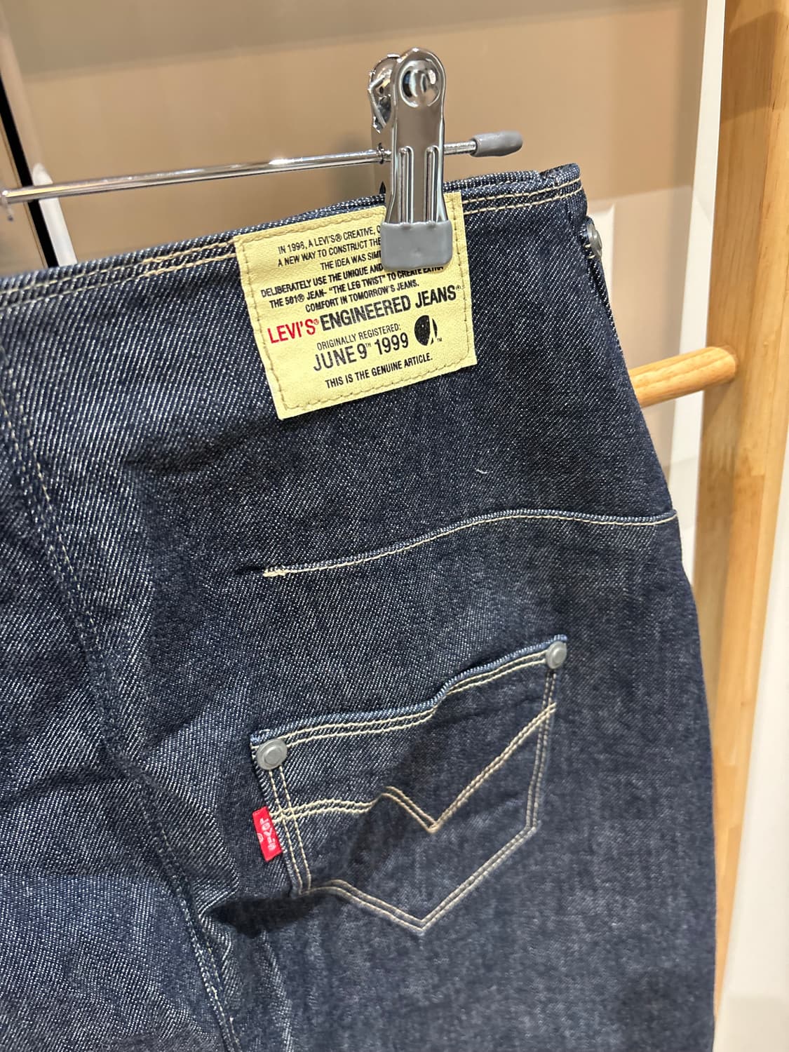 Levis 리바이스 랩 스커트 상품이미지6